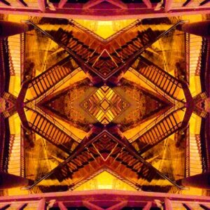 Staircases crossing